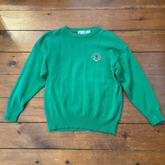 Vintage Muskoka Lakes Golf & Country Club Green Sweater - Picture 7 of 10